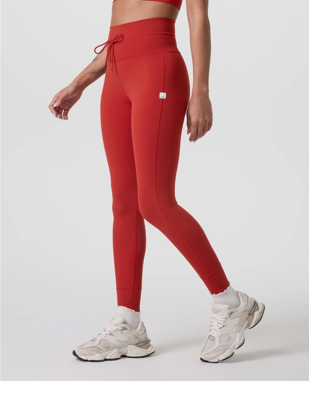 Vuori Daily Leggings, Scarlet, Size XXS